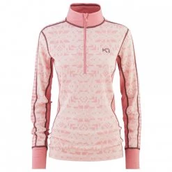 Kari Traa - Women's Else Halfzip - Sous-vêtement mérinos -Sous-vêtements mérinos Soldes kari traa womens else halfzip sous vetement merinos 3