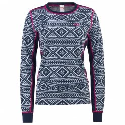 Kari Traa - Women's Floke L/S - Sous-vêtement mérinos -Sous-vêtements mérinos Soldes kari traa womens floke l s sous vetement merinos 1