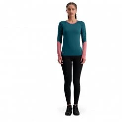 Mons Royale - Women's Bella Tech L/S - Sous-vêtement mérinos 11 Mons Royale - Women's Bella Tech L/S - Sous-vêtement mérinos -Sous-vêtements mérinos Soldes mons royale womens bella tech l s sous vetement merinos detail 4