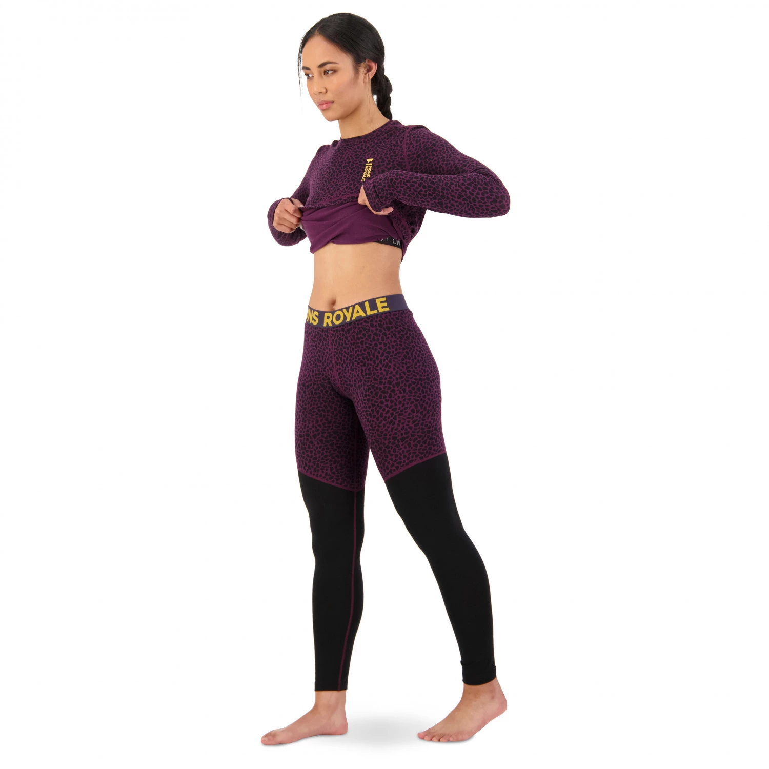 Mons Royale - Women's Cascade Merino Flex 200 Legging - Sous-vêtement mérinos 6 Mons Royale - Women's Cascade Merino Flex 200 Legging - Sous-vêtement mérinos – Image 4