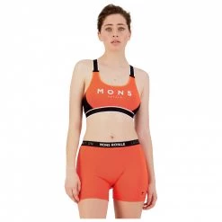 Mons Royale - Women's Stella X-Back Bra - Brassière 10 Mons Royale - Women's Stella X-Back Bra - Brassière -Sous-vêtements mérinos Soldes mons royale womens stella x back bra brassiere detail 3