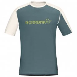 Norrøna - Falketind Equaliser Merino T-Shirt - T-shirt en laine mérinos -Sous-vêtements mérinos Soldes norroena falketind equaliser merino t shirt t shirt en laine merinos 1