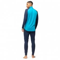 Norrøna - Norrøna pureUll Zip Neck - Pull en laine mérinos -Sous-vêtements mérinos Soldes norroena norroena pureull zip neck pull en laine merinos detail 4