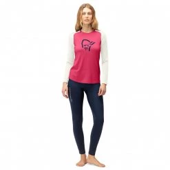 Norrøna - Women's Norrøna pureUll Long Sleeve - Sous-vêtement mérinos 10 Norrøna - Women's Norrøna pureUll Long Sleeve - Sous-vêtement mérinos -Sous-vêtements mérinos Soldes norroena womens norroena pureull long sleeve sous vetement merinos detail 3