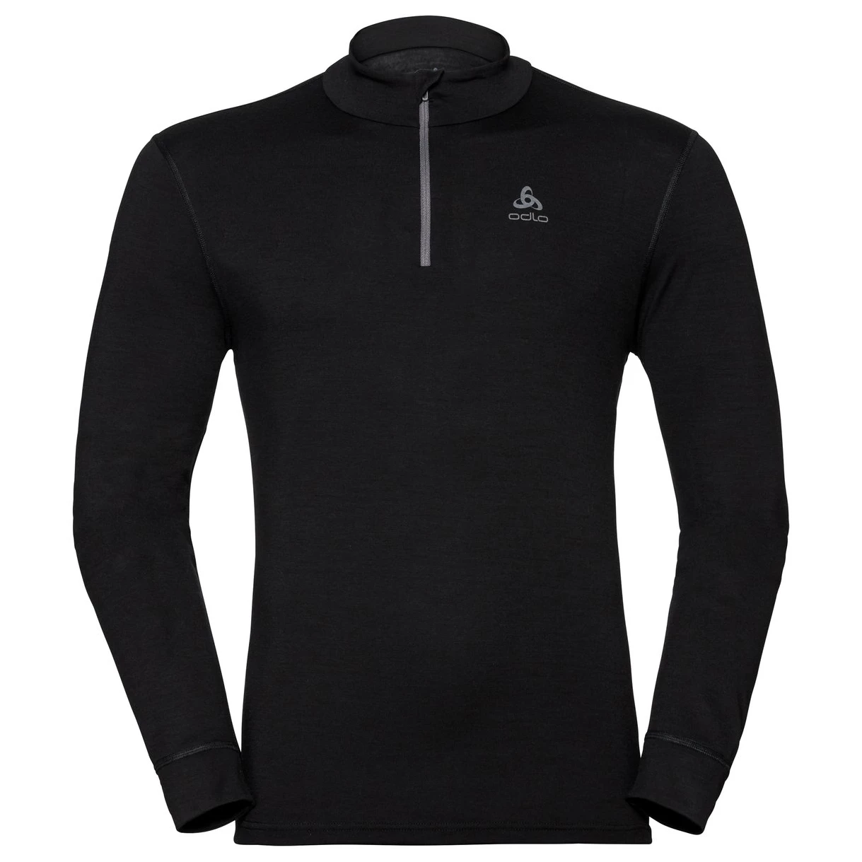 Odlo - Base Layer Top Turtle Neck L/S Half Zip Natural - Sous-vêtement mérinos 5 Odlo - Base Layer Top Turtle Neck L/S Half Zip Natural - Sous-vêtement mérinos – Image 3