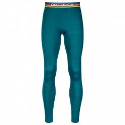 Ortovox - 185 Rock'N'Wool Long Pants - Sous-vêtement mérinos -Sous-vêtements mérinos Soldes ortovox 185 rocknwool long pants sous vetement merinos 3