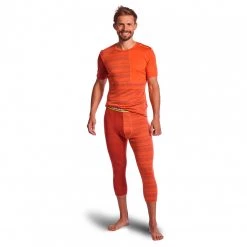 Sous-vêtements mérinos Soldes -Sous-vêtements mérinos Soldes ortovox 185 rocknwool short pants sous vetement merinos detail 2