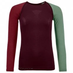 Ortovox - Women's 120 Comp Light Long Sleeve - Sous-vêtement mérinos -Sous-vêtements mérinos Soldes ortovox womens 120 comp light long sleeve sous vetement merinos 2