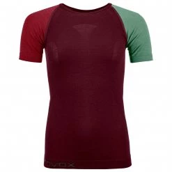 Ortovox - Women's 120 Comp Light Short Sleeve - Sous-vêtement mérinos 9 Ortovox - Women's 120 Comp Light Short Sleeve - Sous-vêtement mérinos -Sous-vêtements mérinos Soldes ortovox womens 120 comp light short sleeve sous vetement merinos 2