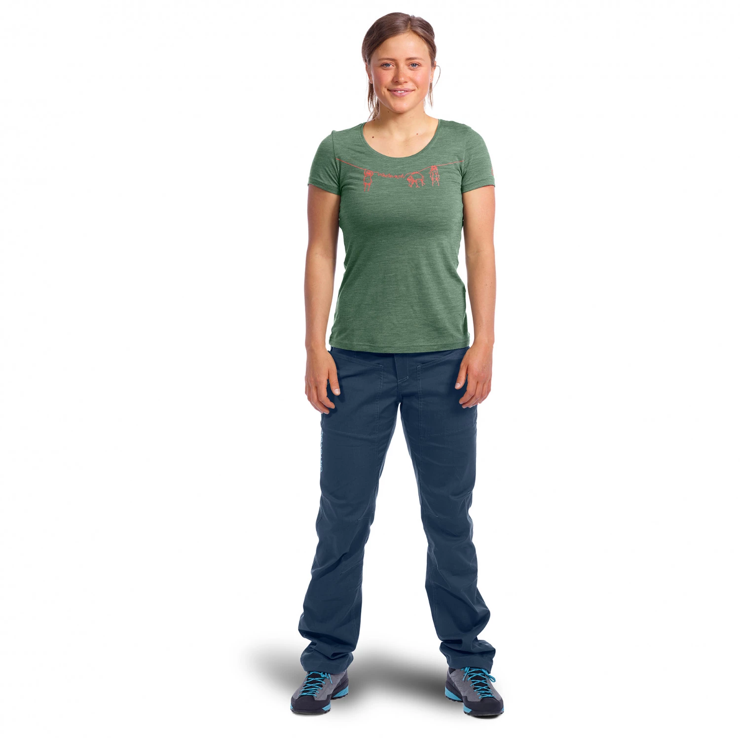 Ortovox - Women's 120 Cool Tec Wool Wash - T-shirt en laine mérinos 4 Ortovox - Women's 120 Cool Tec Wool Wash - T-shirt en laine mérinos – Image 2