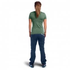 Ortovox - Women's 120 Cool Tec Wool Wash - T-shirt en laine mérinos 9 Ortovox - Women's 120 Cool Tec Wool Wash - T-shirt en laine mérinos -Sous-vêtements mérinos Soldes ortovox womens 120 cool tec wool wash t shirt en laine merinos detail 3