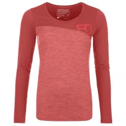 Ortovox - Women's 150 Cool Logo L/S - Haut manches longues en mérinos -Sous-vêtements mérinos Soldes ortovox womens 150 cool logo l s haut manches longues en merinos 2