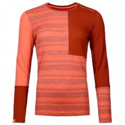 Ortovox - Women's 185 Rock'N'Wool Long Sleeve - Sous-vêtement mérinos 9 Ortovox - Women's 185 Rock'N'Wool Long Sleeve - Sous-vêtement mérinos -Sous-vêtements mérinos Soldes ortovox womens 185 rocknwool long sleeve sous vetement merinos 1