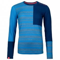 Ortovox - Women's 185 Rock'N'Wool Long Sleeve - Sous-vêtement mérinos 10 Ortovox - Women's 185 Rock'N'Wool Long Sleeve - Sous-vêtement mérinos -Sous-vêtements mérinos Soldes ortovox womens 185 rocknwool long sleeve sous vetement merinos 2