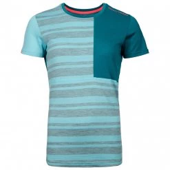 Ortovox - Women's 185 Rock'N'Wool Short Sleeve - Sous-vêtement mérinos 11 Ortovox - Women's 185 Rock'N'Wool Short Sleeve - Sous-vêtement mérinos -Sous-vêtements mérinos Soldes ortovox womens 185 rocknwool short sleeve sous vetement merinos 3