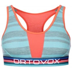Ortovox - Women's 185 Rock'N'Wool Sport Top - Sous-vêtement mérinos -Sous-vêtements mérinos Soldes ortovox womens 185 rocknwool sport top sous vetement merinos 3