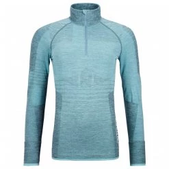 Ortovox - Women's 230 Competition Zip Neck - Sous-vêtement mérinos 11 Ortovox - Women's 230 Competition Zip Neck - Sous-vêtement mérinos -Sous-vêtements mérinos Soldes ortovox womens 230 competition zip neck sous vetement merinos 3
