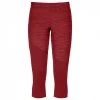 Ortovox - Women's Fleece Light Short Pants - Sous-vêtement mérinos -Sous-vêtements mérinos Soldes ortovox womens fleece light short pants sous vetement merinos
