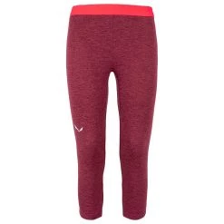 Salewa - Women's Boe AM 3/4 Tight - Sous-vêtement mérinos -Sous-vêtements mérinos Soldes salewa womens boe am 3 4 tight sous vetement merinos 2