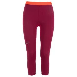 Salewa - Women's Cristallo Warm AMR 3/4 Tight - Sous-vêtement mérinos -Sous-vêtements mérinos Soldes salewa womens cristallo warm amr 3 4 tight sous vetement merinos 2