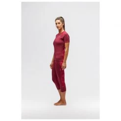 Salewa - Women's Cristallo Warm AMR 3/4 Tight - Sous-vêtement mérinos -Sous-vêtements mérinos Soldes salewa womens cristallo warm amr 3 4 tight sous vetement merinos detail 4