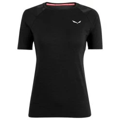 Salewa - Women's Cristallo Warm AMR Tee - Sous-vêtement mérinos -Sous-vêtements mérinos Soldes salewa womens cristallo warm amr tee sous vetement merinos 1