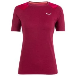 Salewa - Women's Cristallo Warm AMR Tee - Sous-vêtement mérinos -Sous-vêtements mérinos Soldes salewa womens cristallo warm amr tee sous vetement merinos 2