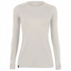 Salewa - Women's Pure Logo AMR Graphic L/S Tee - T-shirt en laine mérinos 13 Salewa - Women's Pure Logo AMR Graphic L/S Tee - T-shirt en laine mérinos -Sous-vêtements mérinos Soldes salewa womens pure logo amr graphic l s tee t shirt en laine merinos 1