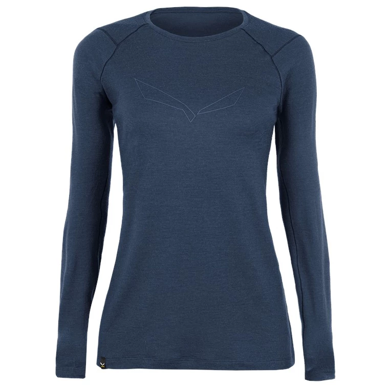 Salewa - Women's Pure Logo AMR Graphic L/S Tee - T-shirt en laine mérinos 3 Salewa - Women's Pure Logo AMR Graphic L/S Tee - T-shirt en laine mérinos