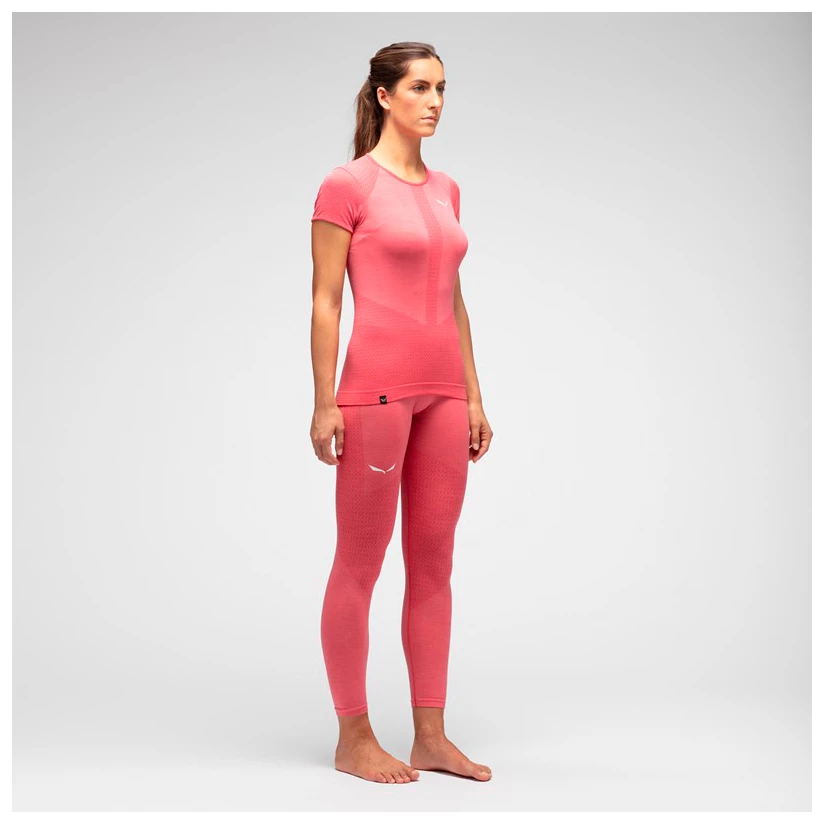 Salewa - Women's Zebru Responsive S/S Tee - Sous-vêtement mérinos 6 Salewa - Women's Zebru Responsive S/S Tee - Sous-vêtement mérinos – Image 4