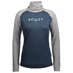 Scott - Women's High Neck Shirt Defined Merino - Sous-vêtement mérinos 11 Scott - Women's High Neck Shirt Defined Merino - Sous-vêtement mérinos -Sous-vêtements mérinos Soldes scott womens high neck shirt defined merino sous vetement merinos 2