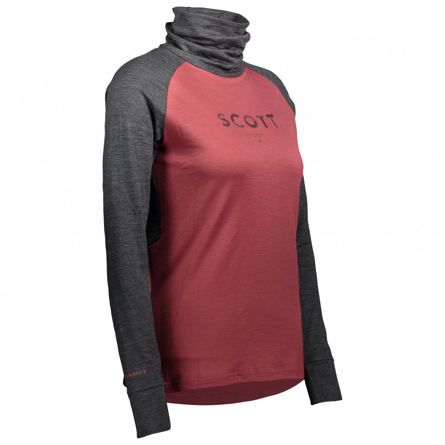 Scott - Women's High Neck Shirt Defined Merino - Sous-vêtement mérinos 4 Scott - Women's High Neck Shirt Defined Merino - Sous-vêtement mérinos – Image 2