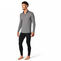 Smartwool - Classic All-Season Merino BL 1/4 Zip Boxed - Sous-vêtement mérinos -Sous-vêtements mérinos Soldes smartwool classic all season merino bl 1 4 zip boxed sous vetement merinos detail 2