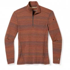 Smartwool - Classic Thermal Merino BL Pattern 1/4 Zip Boxed - Sous-vêtement mérinos -Sous-vêtements mérinos Soldes smartwool classic thermal merino bl pattern 1 4 zip boxed sous vetement merinos 1