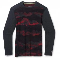 Smartwool - Classic Thermal Merino Pattern BL Crew Boxed - Sous-vêtement mérinos -Sous-vêtements mérinos Soldes smartwool classic thermal merino pattern bl crew boxed sous vetement merinos 1