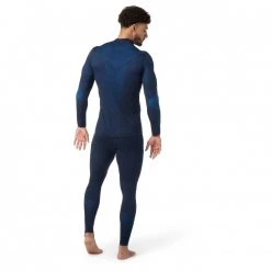 Smartwool - Intraknit Thermal Merino Base Layer 1/4 Zip - Sous-vêtement mérinos -Sous-vêtements mérinos Soldes smartwool intraknit thermal merino base layer 1 4 zip sous vetement merinos detail 3