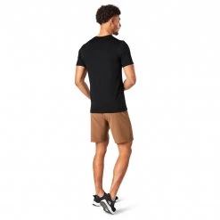 Smartwool - Merino S/S Tee - Sous-vêtement mérinos -Sous-vêtements mérinos Soldes smartwool merino s s tee sous vetement merinos detail 3