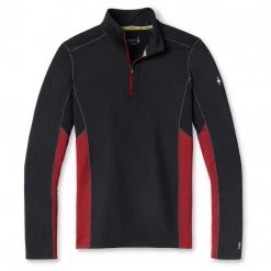Smartwool - Merino Sport 150 Long Sleeve 1/4 Zip - Sous-vêtement mérinos -Sous-vêtements mérinos Soldes smartwool merino sport 150 long sleeve 1 4 zip sous vetement merinos 2