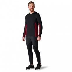 Smartwool - Merino Sport 150 Long Sleeve Crew - Sous-vêtement mérinos -Sous-vêtements mérinos Soldes smartwool merino sport 150 long sleeve crew sous vetement merinos detail 2