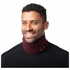 Sous-vêtements mérinos Soldes -Sous-vêtements mérinos Soldes smartwool thermal merino neck gaiter foulard detail 2