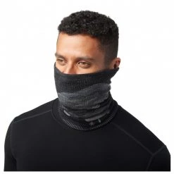 Smartwool - Thermal Merino Reversible Pattern Neck Gaiter - Foulard -Sous-vêtements mérinos Soldes smartwool thermal merino reversible pattern neck gaiter foulard detail 4