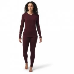 Smartwool - Women's Classic Thermal Merino BL Crew Boxed - Sous-vêtement mérinos -Sous-vêtements mérinos Soldes smartwool womens classic thermal merino bl crew boxed sous vetement merinos detail 2