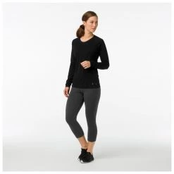 Smartwool - Women's Merino 150 Baselayer Long Sleeve - Sous-vêtement mérinos -Sous-vêtements mérinos Soldes smartwool womens merino 150 baselayer long sleeve sous vetement merinos detail 2