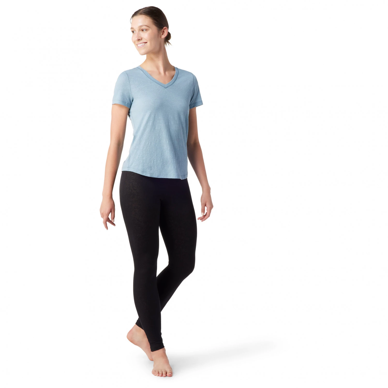 Smartwool - Women's Merino 150 Lace V-Neck S/S - Sous-vêtement mérinos 4 Smartwool - Women's Merino 150 Lace V-Neck S/S - Sous-vêtement mérinos – Image 2