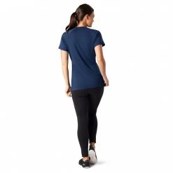 Smartwool - Women's Merino 150 Plant-Based Dye Baselayer S/S - Sous-vêtement mérinos -Sous-vêtements mérinos Soldes smartwool womens merino 150 plant based dye baselayer s s sous vetement merinos detail 3