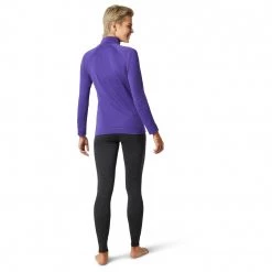 Smartwool - Women's Merino 250 Baselayer 1/4 Zip Boxed - Sous-vêtement mérinos -Sous-vêtements mérinos Soldes smartwool womens merino 250 baselayer 1 4 zip boxed sous vetement merinos detail 3
