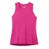 Smartwool - Women's Merino Sport 120 High Neck Tank - Sous-vêtement mérinos -Sous-vêtements mérinos Soldes smartwool womens merino sport 120 high neck tank sous vetement merinos