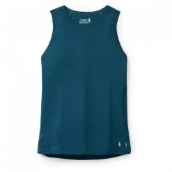 Smartwool - Women's Merino Sport 120 High Neck Tank - Sous-vêtement mérinos -Sous-vêtements mérinos Soldes smartwool womens merino sport 120 high neck tank sous vetement merinos 2
