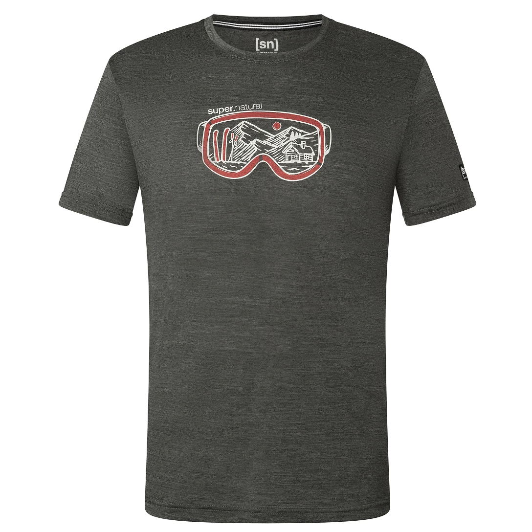 Super.natural - Goggle Tee - T-shirt en laine mérinos 5 Super.natural - Goggle Tee - T-shirt en laine mérinos – Image 3