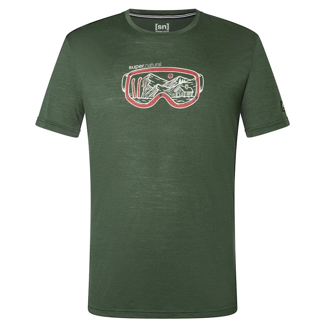 Super.natural - Goggle Tee - T-shirt en laine mérinos 6 Super.natural - Goggle Tee - T-shirt en laine mérinos – Image 4